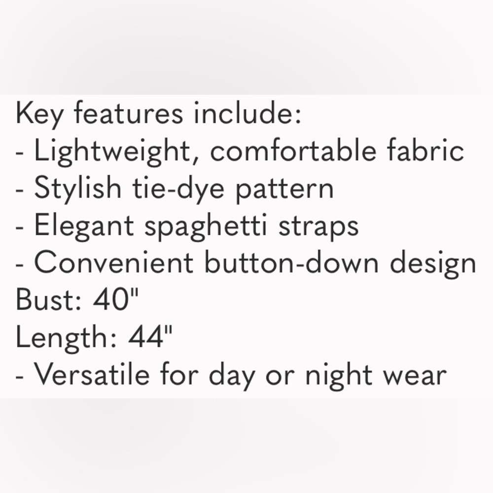 Roxy Women's Button-Down Spaghetti Strap Dress Bl… - image 8